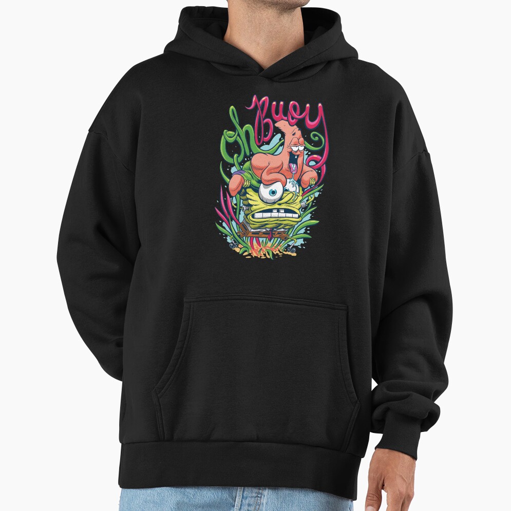 Spongebob Squarepants And Patrick Oh Buoy Hoodie