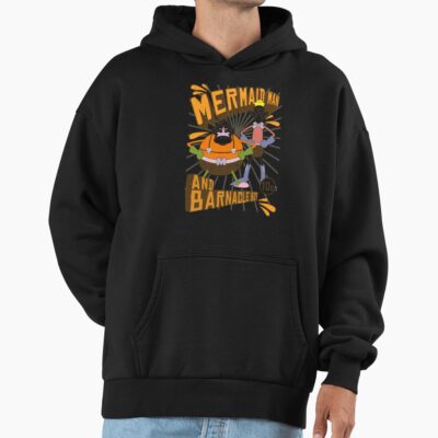 Alternative view of Spongebob Squarepants Mermaid Man And Barnacle Boy Hoodie