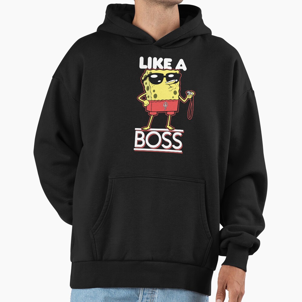Spongebob Squarepants Lifeguard Like A Boss Hoodie
