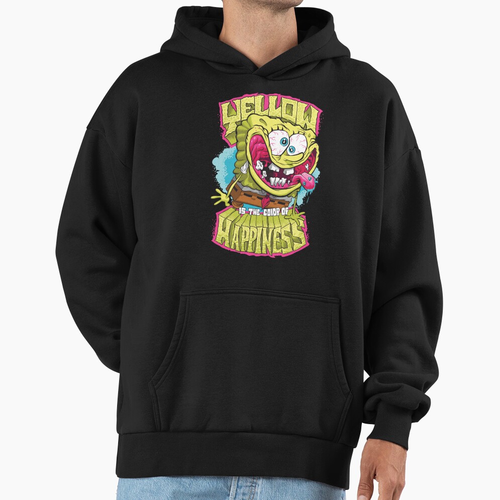 Spongebob Squarepants Yellow Happiness Hoodie - Image 3