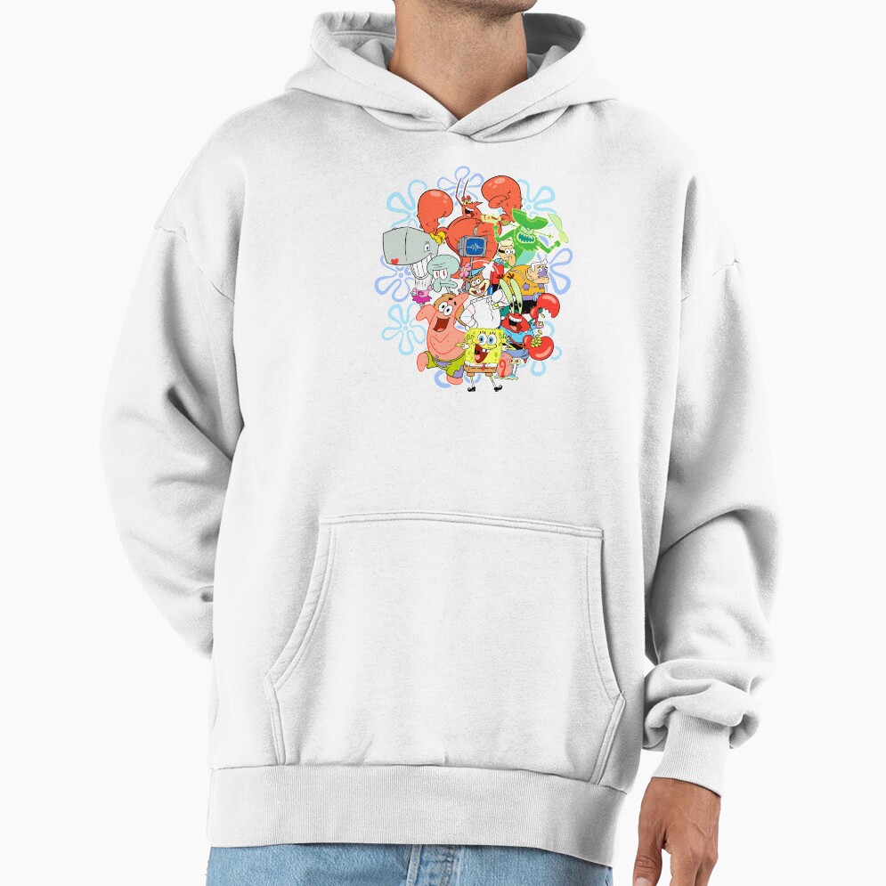Spongebob Squarepants Group Shot Gangs All Here Hoodie