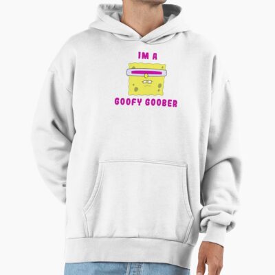 Alternative view of Spongebob Squarepants I M A Goofy Goober Portrait Hoodie