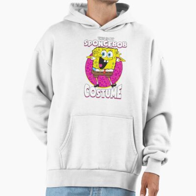 Alternative view of Spongebob Squarepants Halloween This Is My Spongebob Costume Hoodie