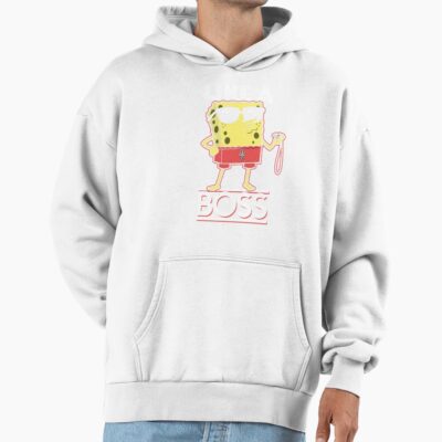 Alternative view of Spongebob Squarepants Lifeguard Like A Boss Hoodie