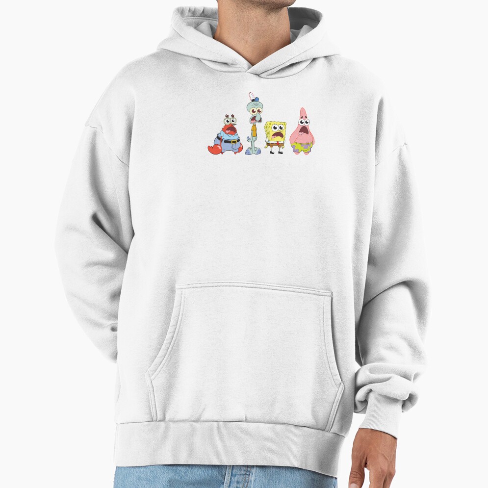 Spongebob Squarepants Cast Group Stare Hoodie