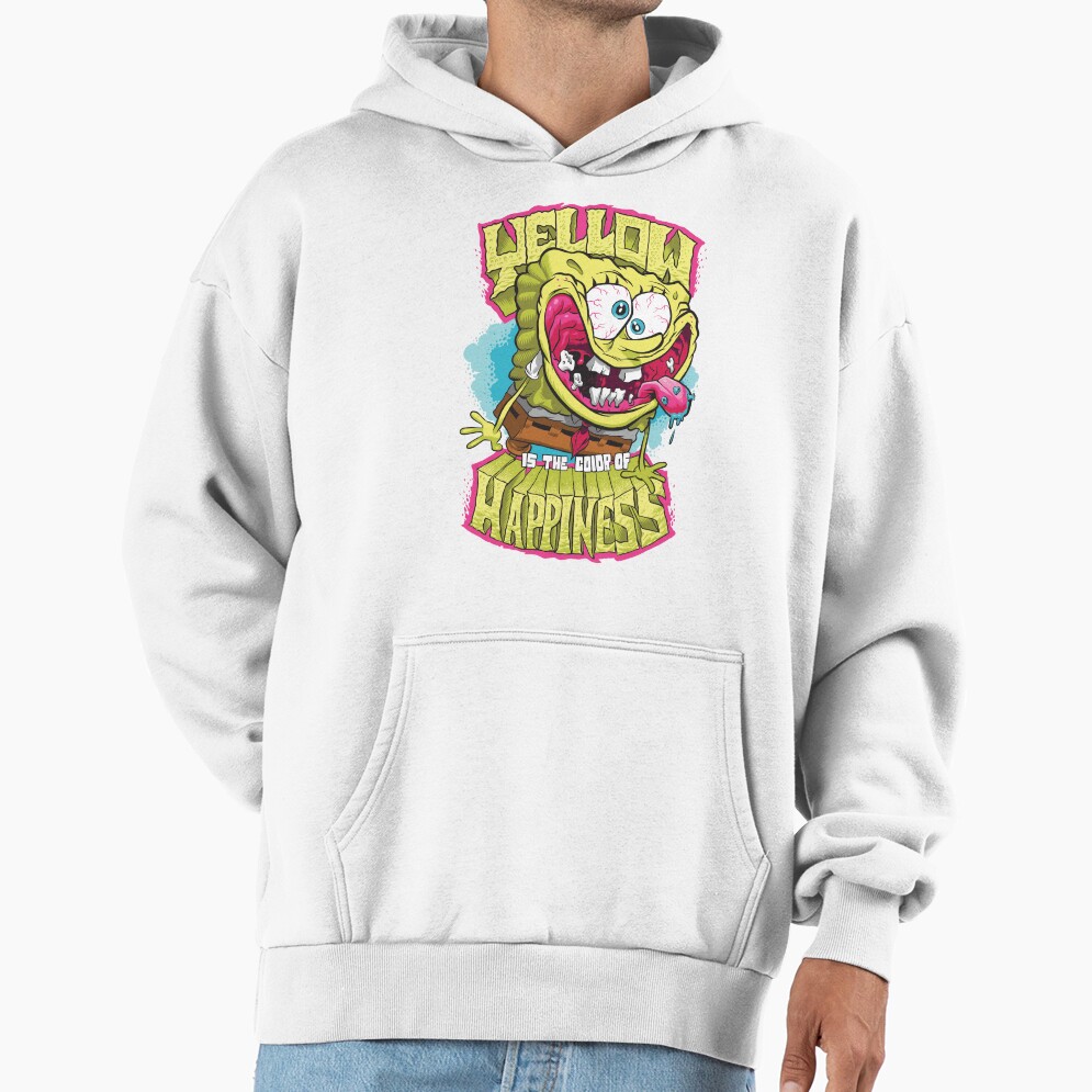 Spongebob Squarepants Yellow Happiness Hoodie - Image 2
