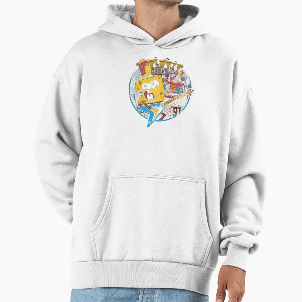 Spongebob Squarepants And Patrick Super Bowl Band Hoodie - Image 2