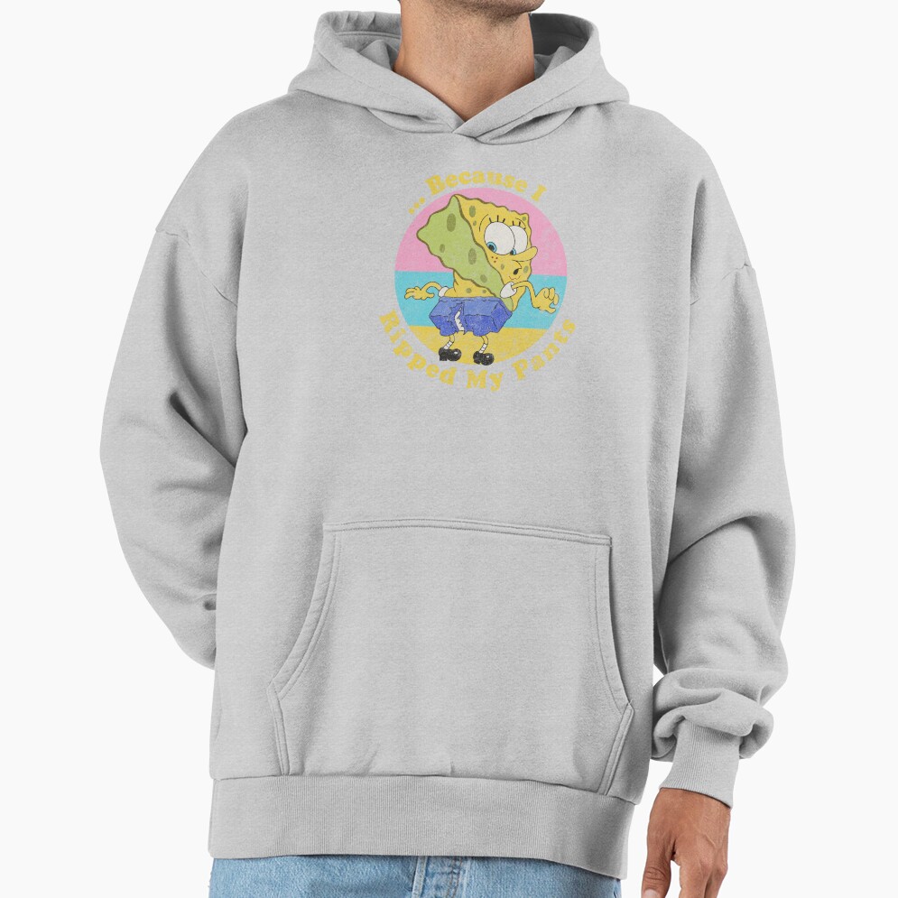 Spongebob Squarepants Because I Ripped My Pants Hoodie