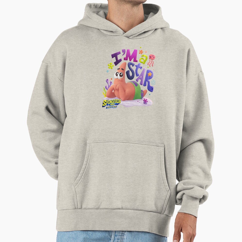 The Spongebob Squarepants Movie Patrick I M A Star Hoodie - Image 4