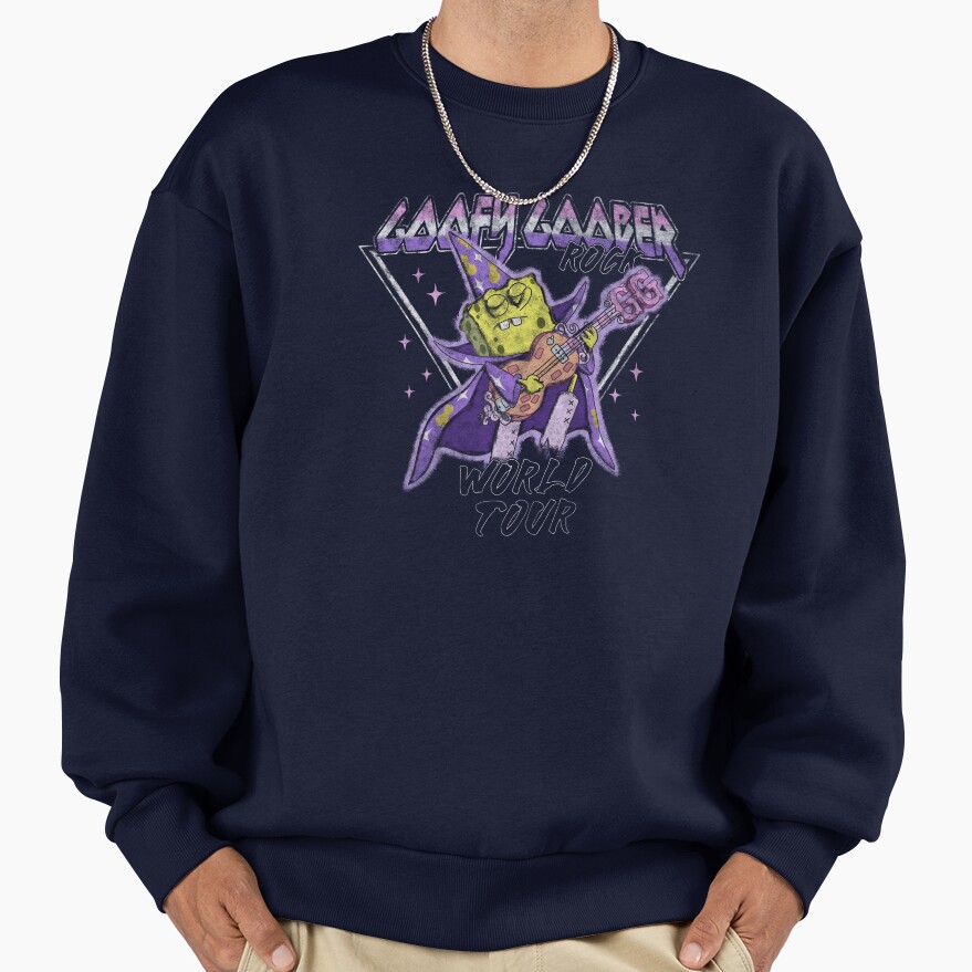 Spongebob Squarepants Goofy Goober Rock World Tour Sweatshirt - Image 5