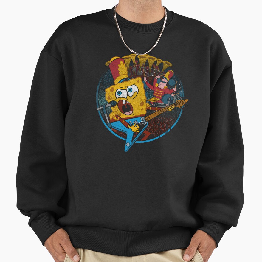 Spongebob Squarepants Super Bowl Band Sweatshirt
