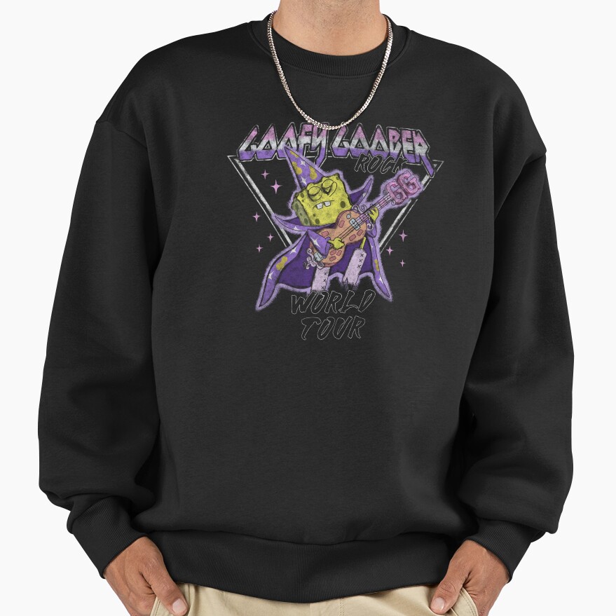 Spongebob Squarepants Goofy Goober Rock World Tour Sweatshirt
