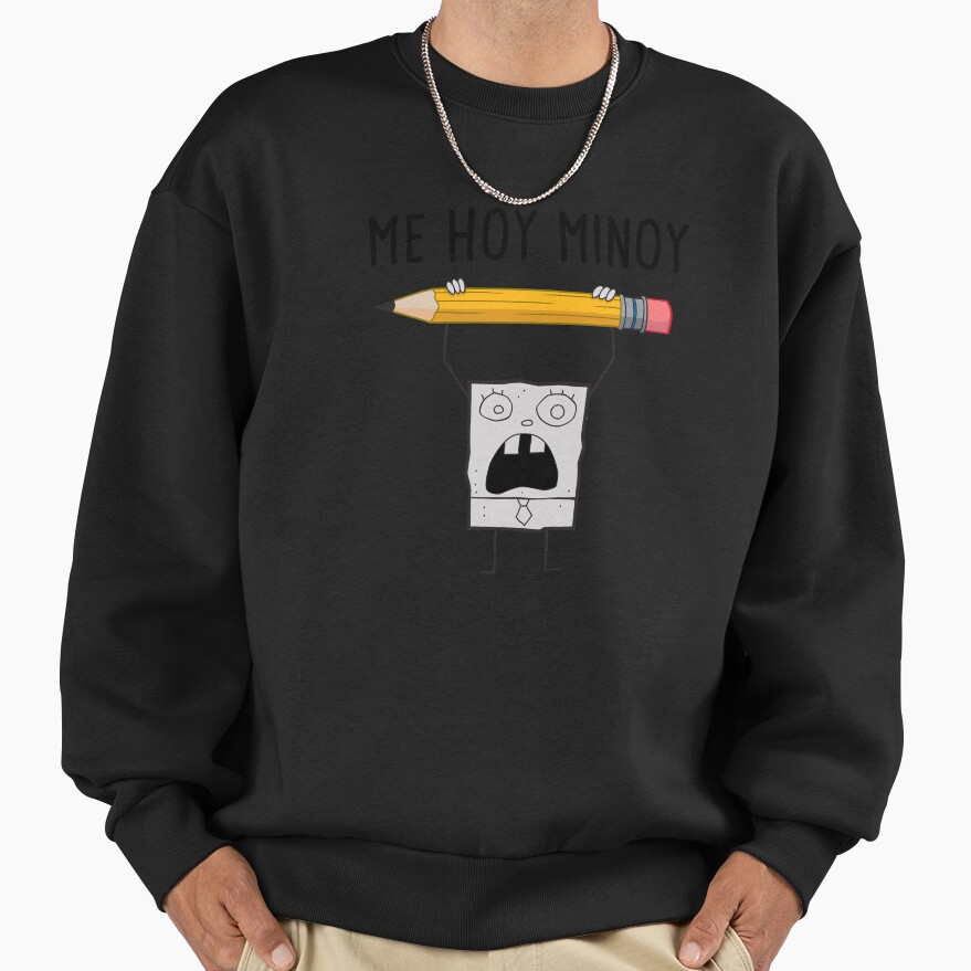 Spongebob Squarepants Doodle Bob Me Hoy Minoy Portrait Sweatshirt - Image 2