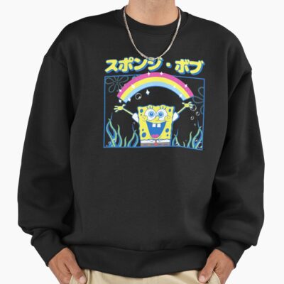 Alternative view of Spongebob Squarepants Kanji Spongebob Sweatshirt