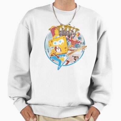 Alternative view of Spongebob Squarepants Super Bowl Band Sweatshirt