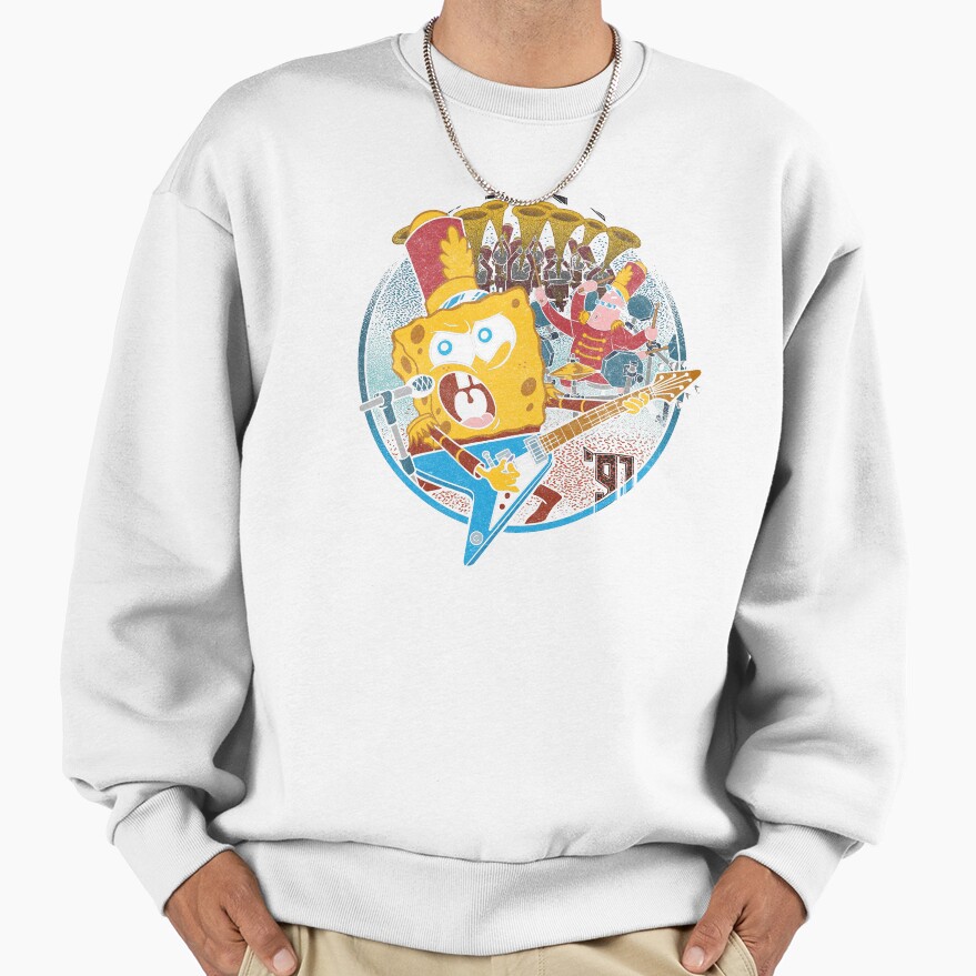Spongebob Squarepants Super Bowl Band Sweatshirt - Image 2