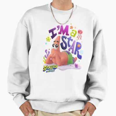 Alternative view of The Spongebob Squarepants Movie Patrick I M A Star Sweatshirt