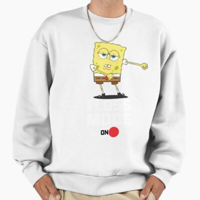 Alternative view of Spongebob Squarepants Floss Mode On Dancing Spongebob Sweatshirt
