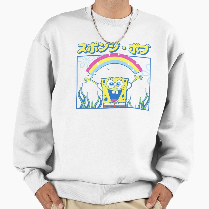 Spongebob Squarepants Kanji Spongebob Sweatshirt