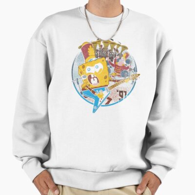 Alternative view of Spongebob Squarepants And Patrick Super Bowl Band Sweatshirt