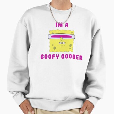 Alternative view of Spongebob Squarepants I M A Goofy Goober Portrait Sweatshirt