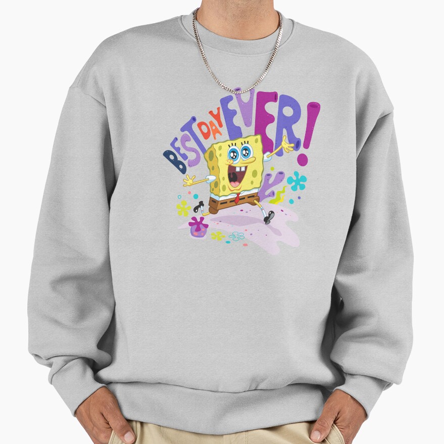 The Spongebob Squarepants Movie Best Day Ever Sweatshirt - Image 4