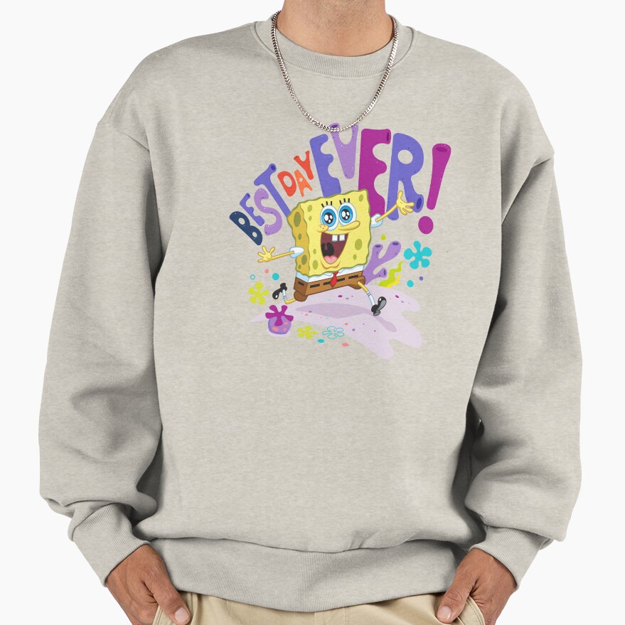 The Spongebob Squarepants Movie Best Day Ever Sweatshirt