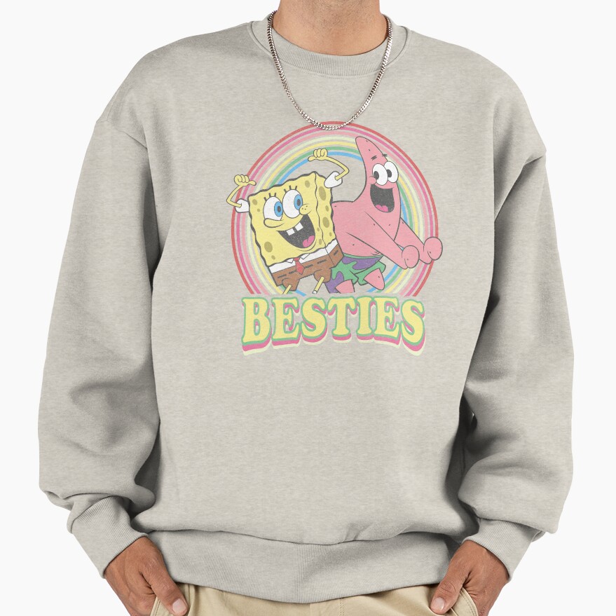 Spongebob Squarepants Patrick Star Besties Sweatshirt - Image 3
