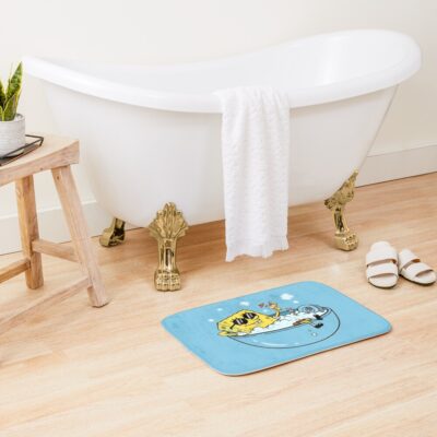 Alternative view of Happy Sponge Bob Bath Mat