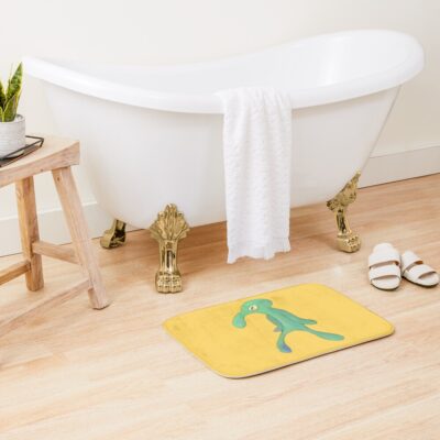 Alternative view of Bold And Brash Pin Button Bath Mat