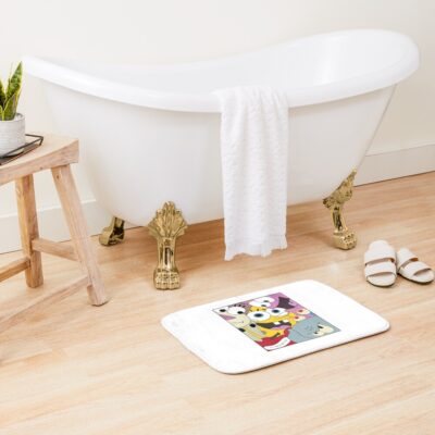 Alternative view of Spongebob Characters Bath Mat