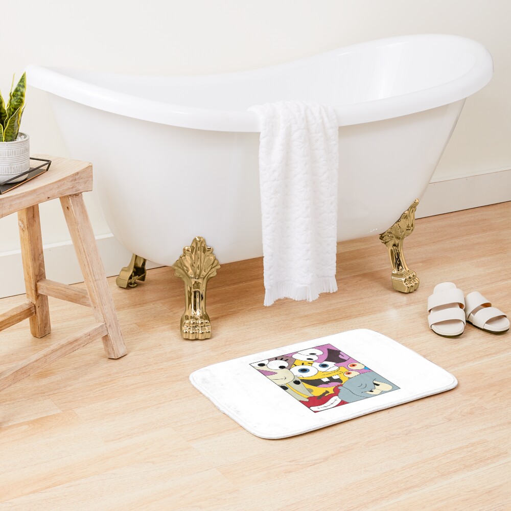 Spongebob Characters Bath Mat - Image 2