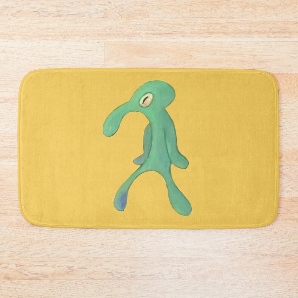 Bold And Brash Pin Button Bath Mat