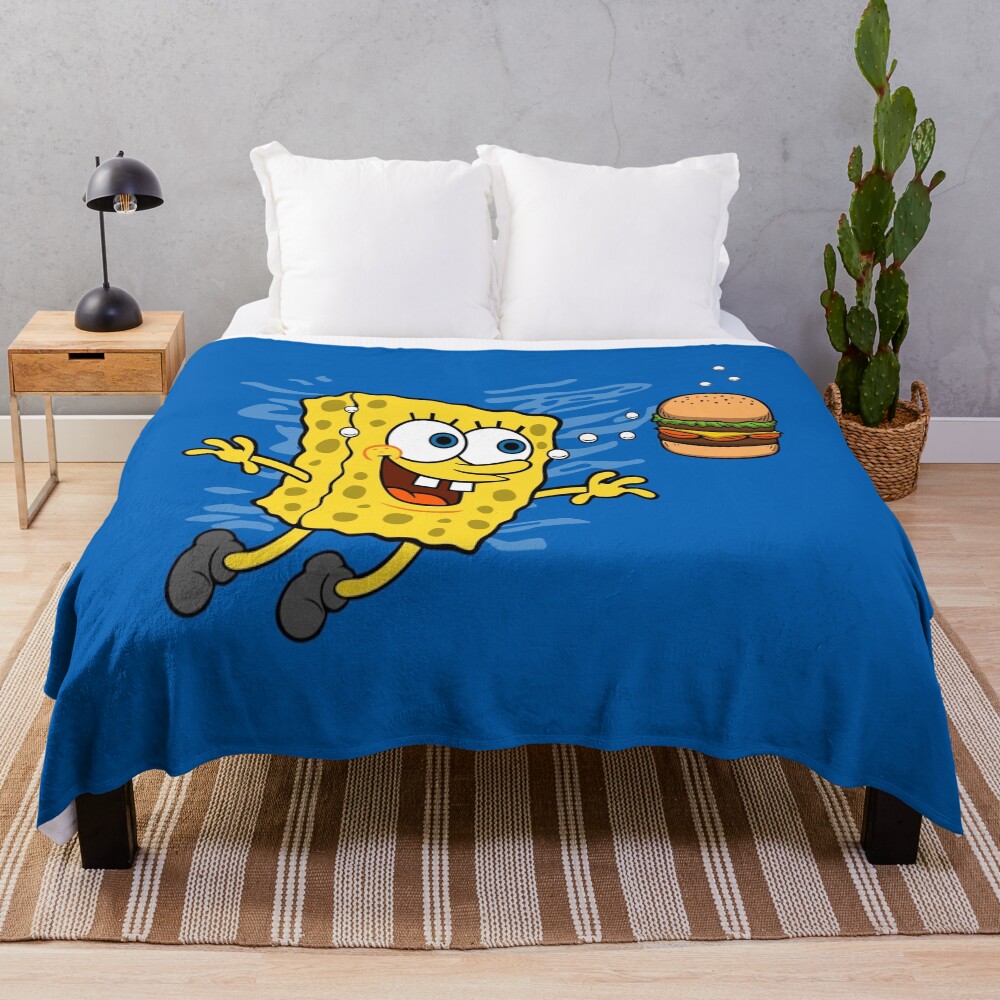 Spongemind Throw Blanket