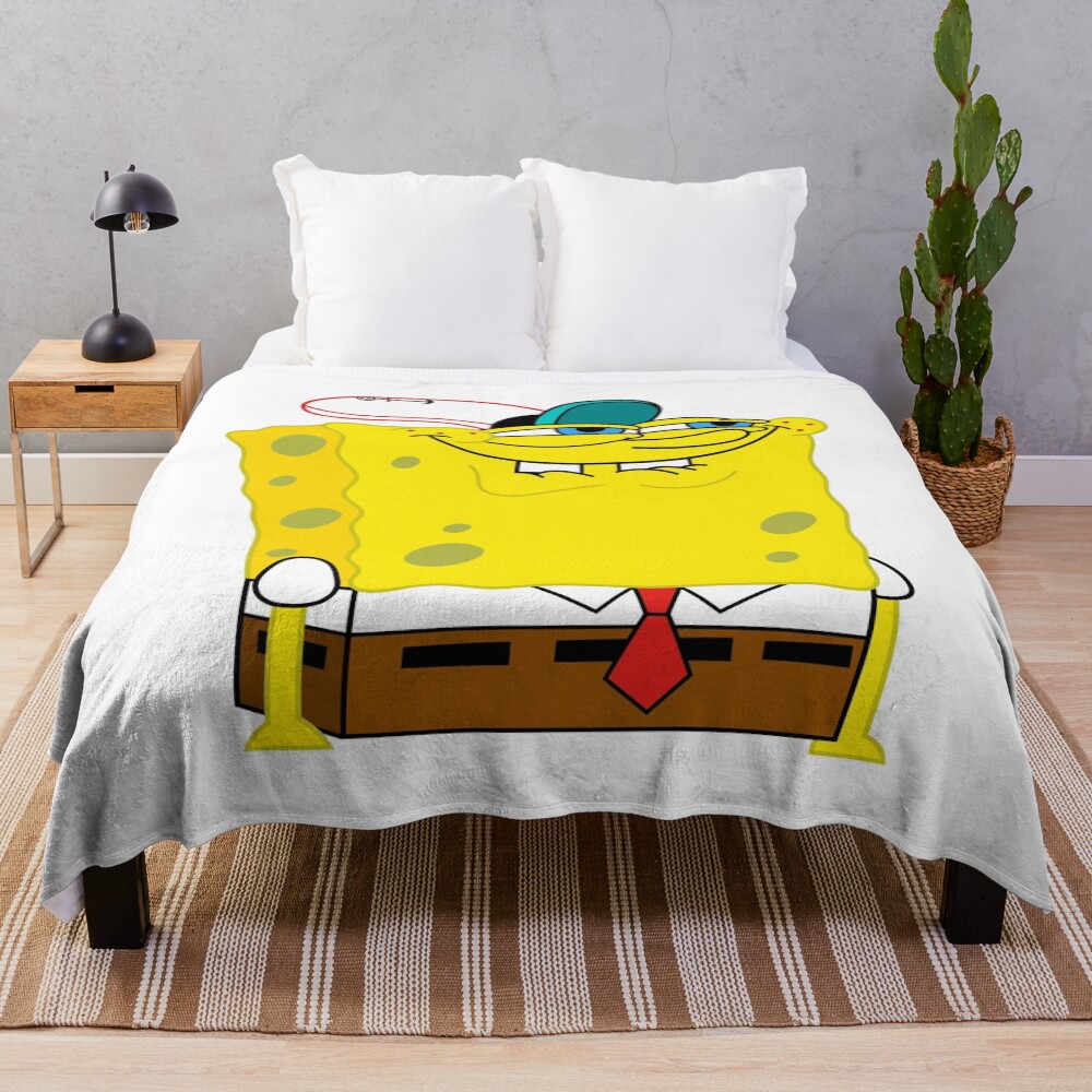 Spongebob You Like Krabby Patties Throw Blanket