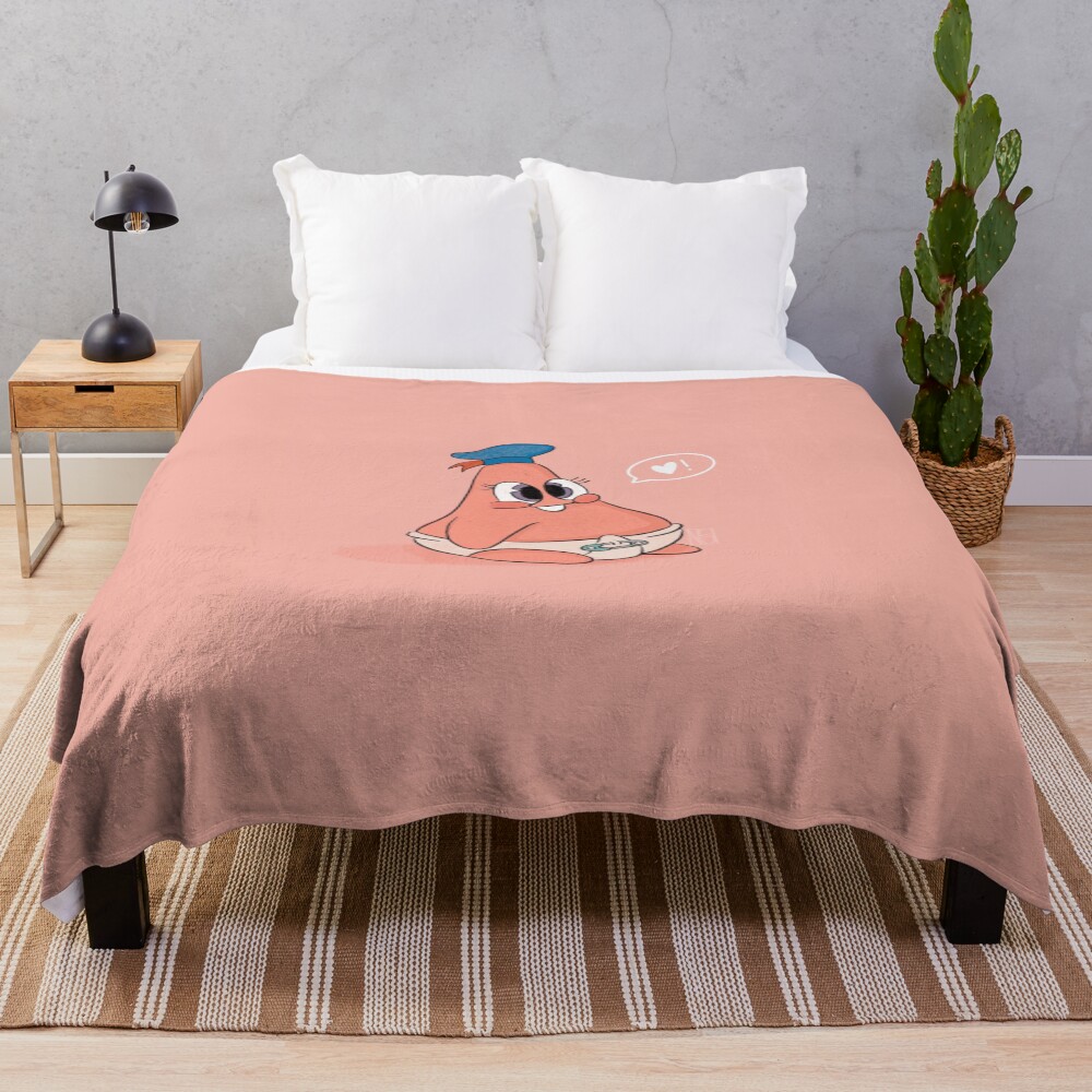 Patrick Star Throw Blanket