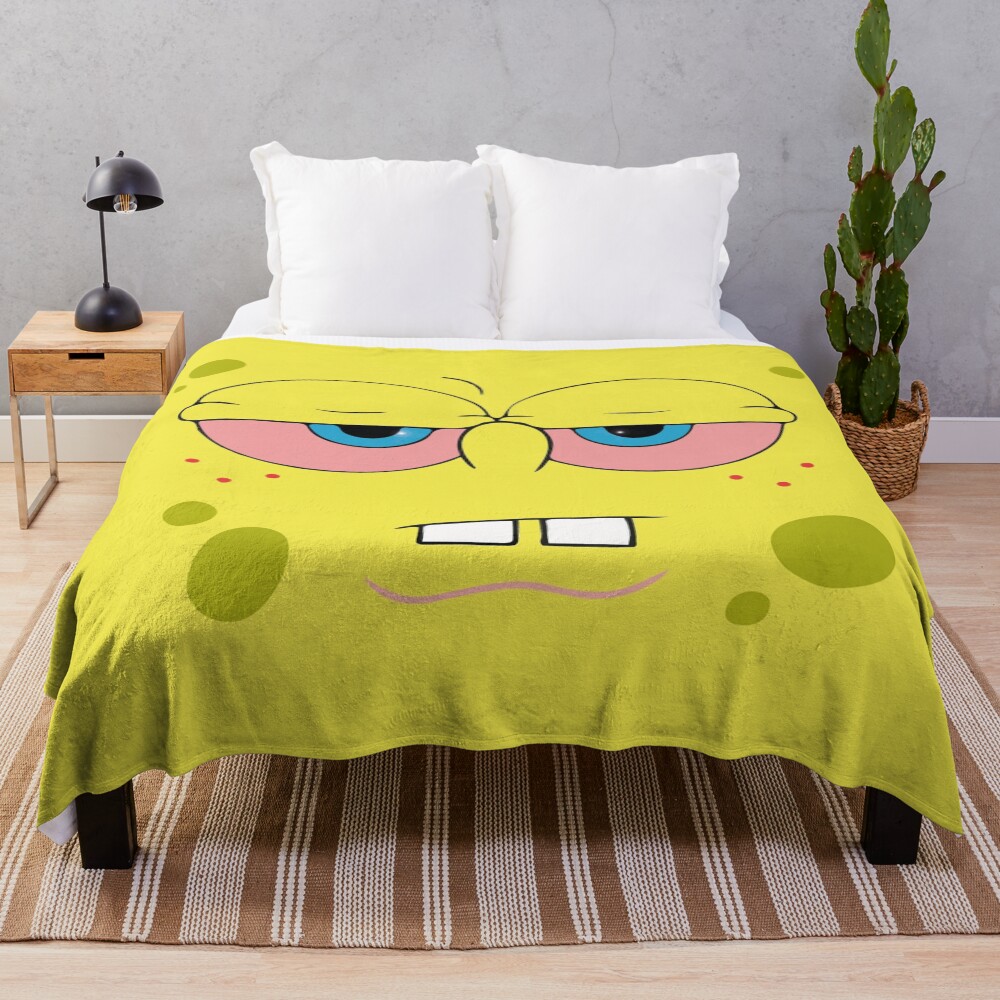 Spongebob High Throw Blanket