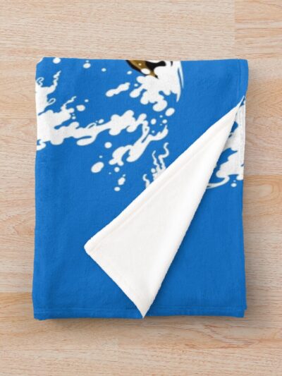 Alternative view of The Little Mermaid Man Throw Blanket