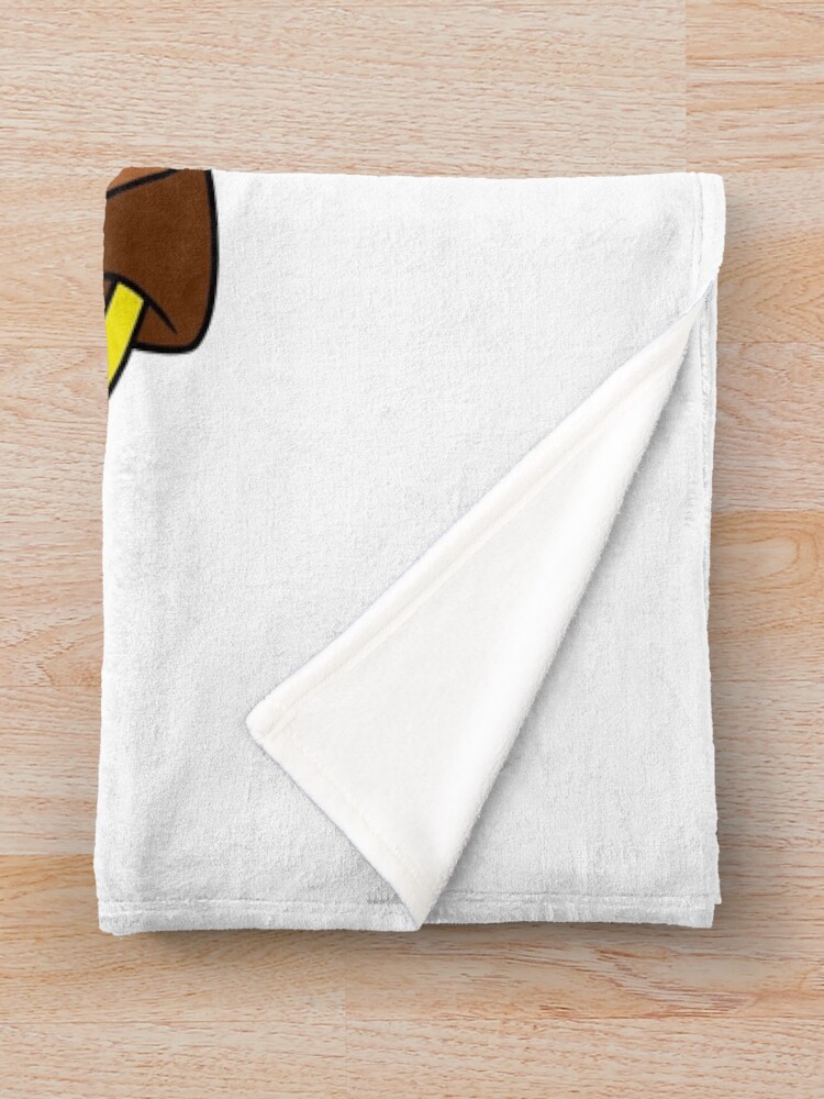 Sponge Playing A Guitar Throw Blanket - Image 2