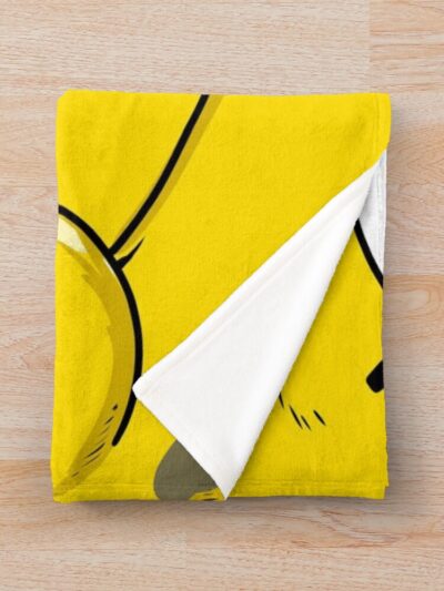 Alternative view of Bad Sponge Throw Blanket