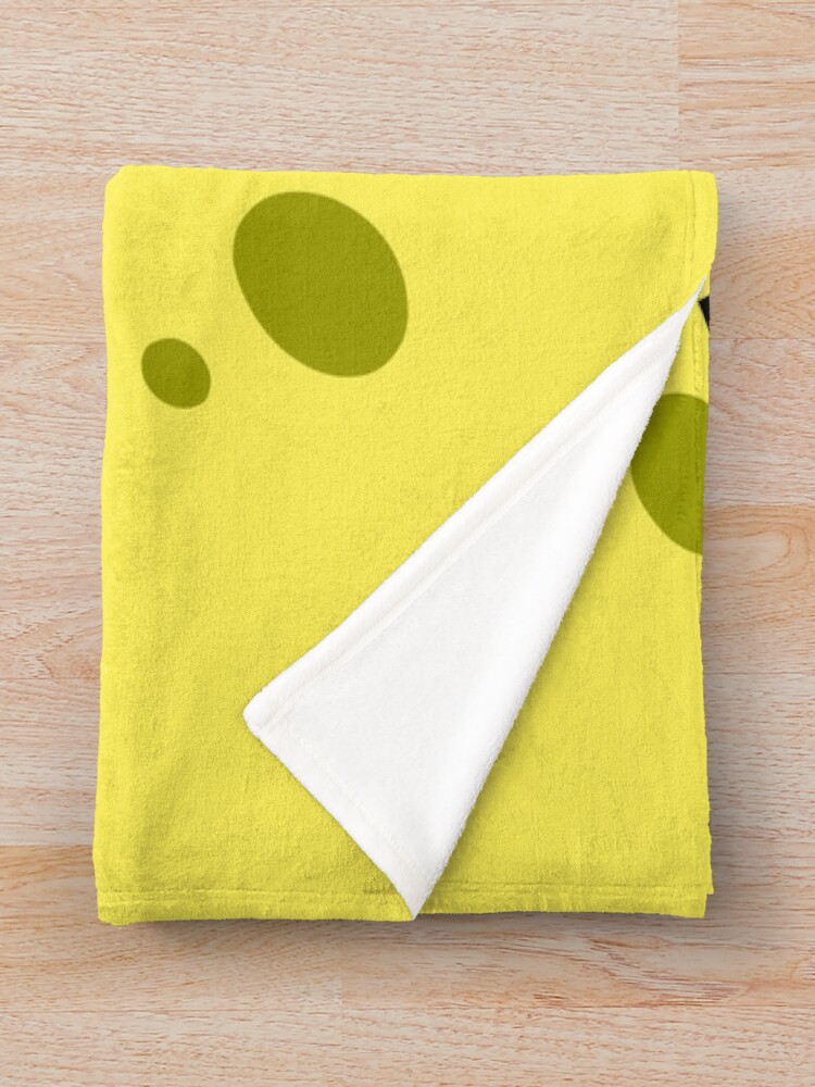Spongebob Squarepants Silly Face Throw Blanket - Image 2
