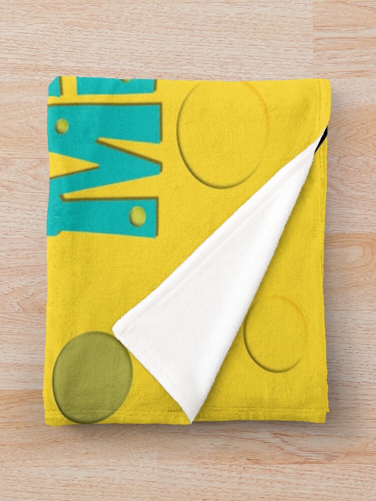 Spongebob Personalized Name Michael Throw Blanket - Image 2