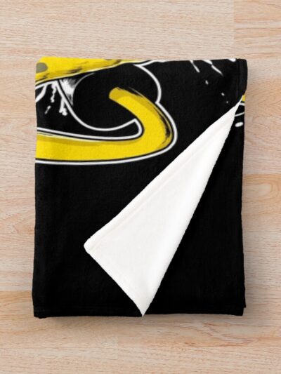 Alternative view of Bad Sponge Throw Blanket