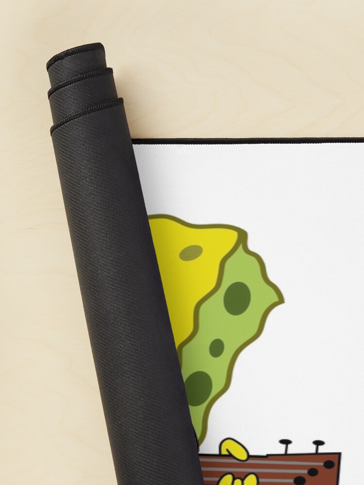 Sponge Playing A Guitar Mouse Pad - Image 2