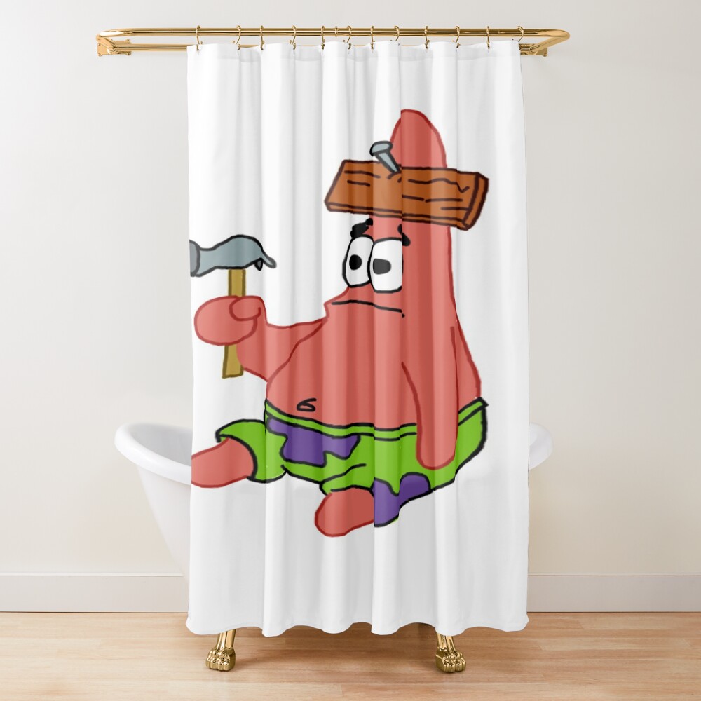 Patrick Star Shower Curtain