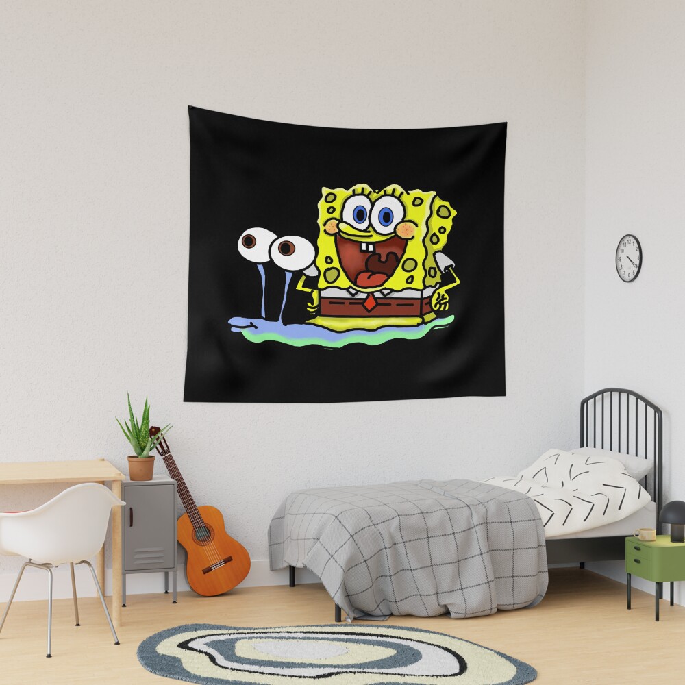 Sponge Bob Psychedelic Tapestry
