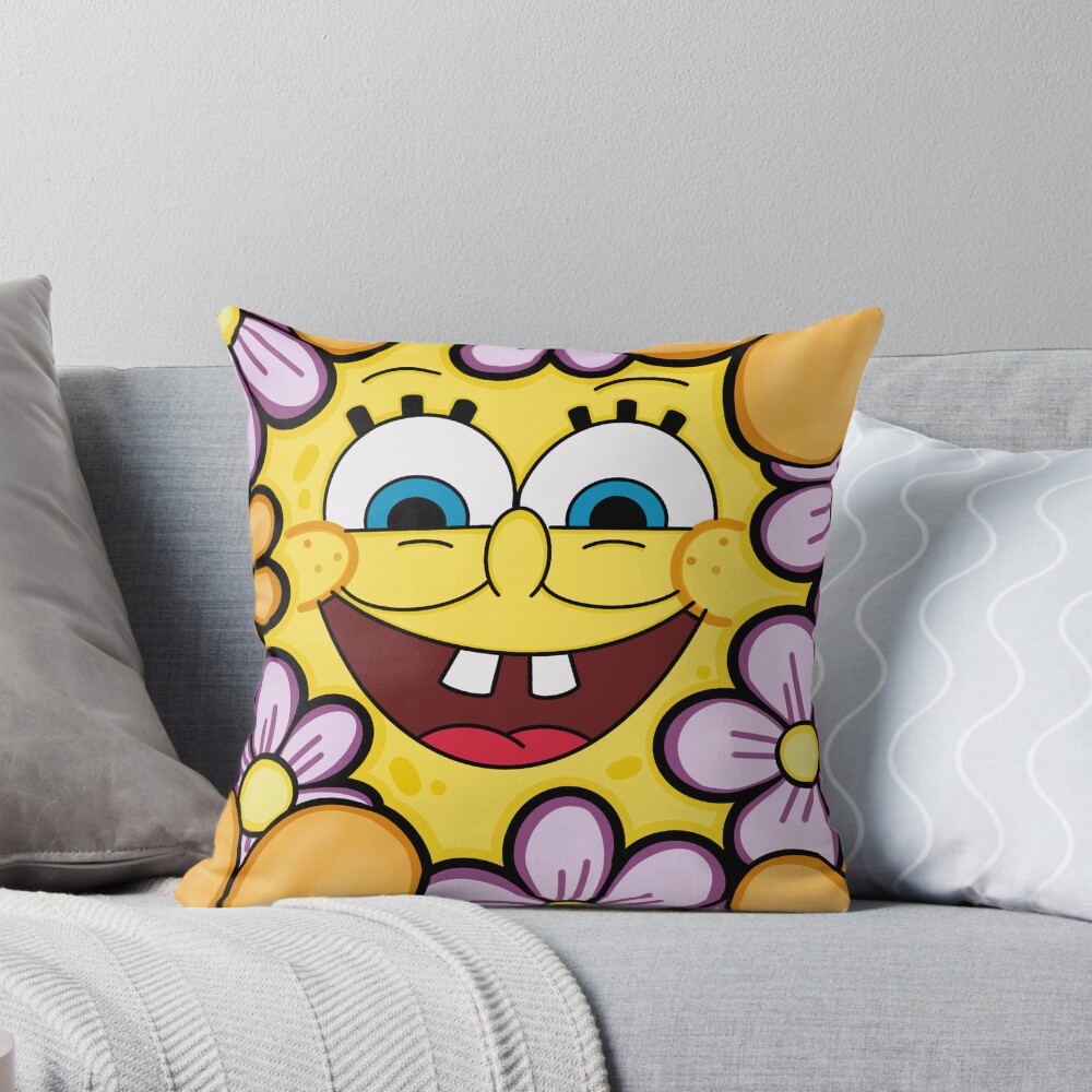 Sponge Throw Pillow