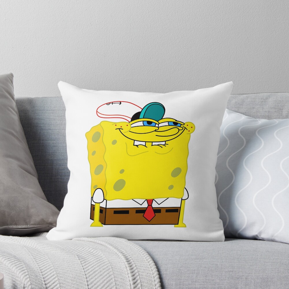 Spongebob You Like Krabby Patties Throw Pillow